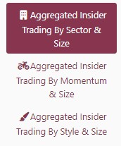 The tabs of graphs available to subscribers of insidersentiment.com